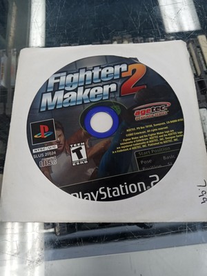Fighter Maker 2 (Sony PlayStation 2, 2002) PS2 / Disc only