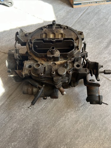 USED 4 BARREL ROCHESTER Q-JET CARBURETOR 17085003 CHEVY/GMC