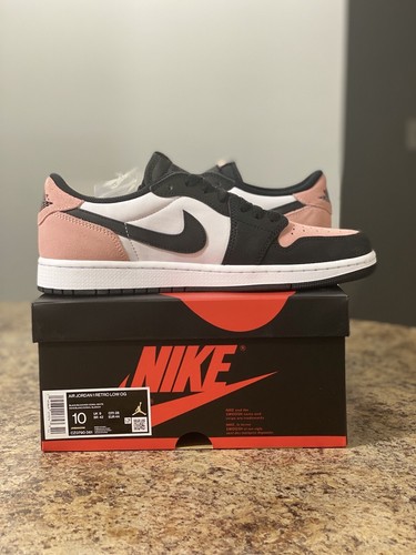 靴 Air Jordan 1 Low OG Bleached Coral US8.5 Air Jordan 1 Low OG Bleached Coral CZ0790-061 Men's New