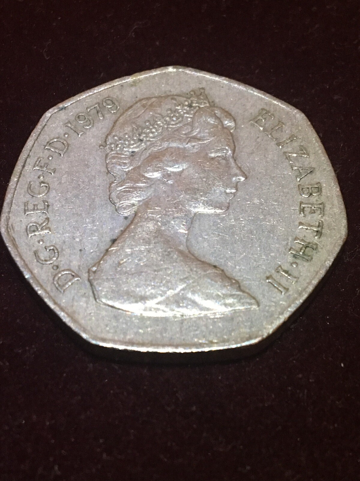 【Peggyさま専用】 NEW PENCE 2 1978 British Coin Queen Elizabeth II D G REG F D