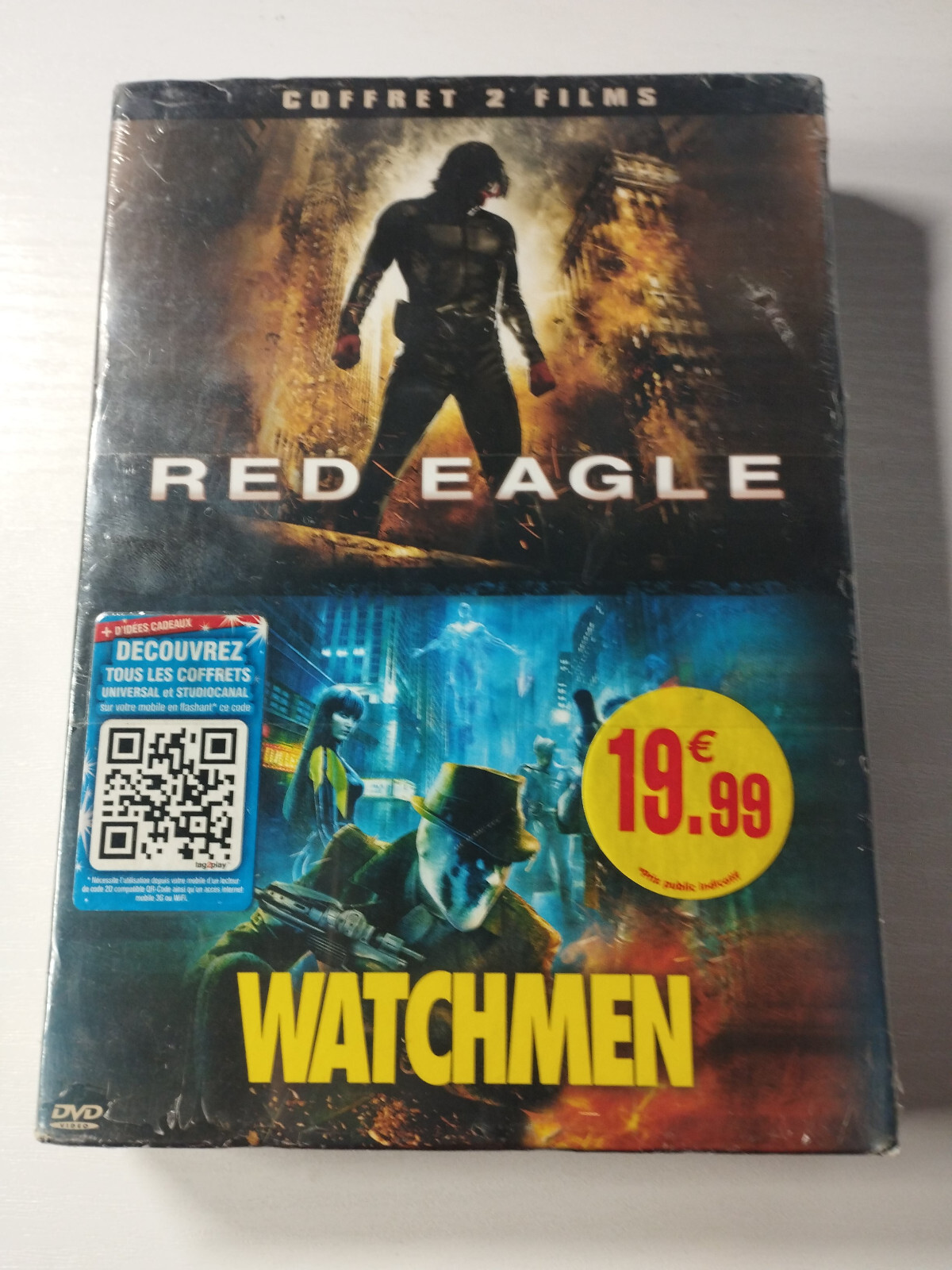 Red Eagle + Watchmen Coffret - 2 X DVD Région 2 Français Anglais Neuf