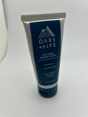 Oars + Alps Dry Hand Repair Cream, Fresh Ocean Splash, 2 fl oz