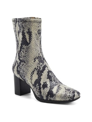 

Ботинки AEROSOLES Womens Grey Snake Skin Core Comfort Technology Miley Zip-Up Boots  M, Серый, MILEY