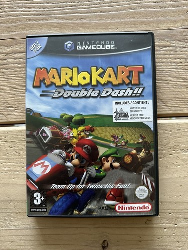 トップス Vintage MARIOKART Double Dash!! Nintendo Mario Kart Double Dash E3 Promo T-Shirt XL 2003 Nintendo