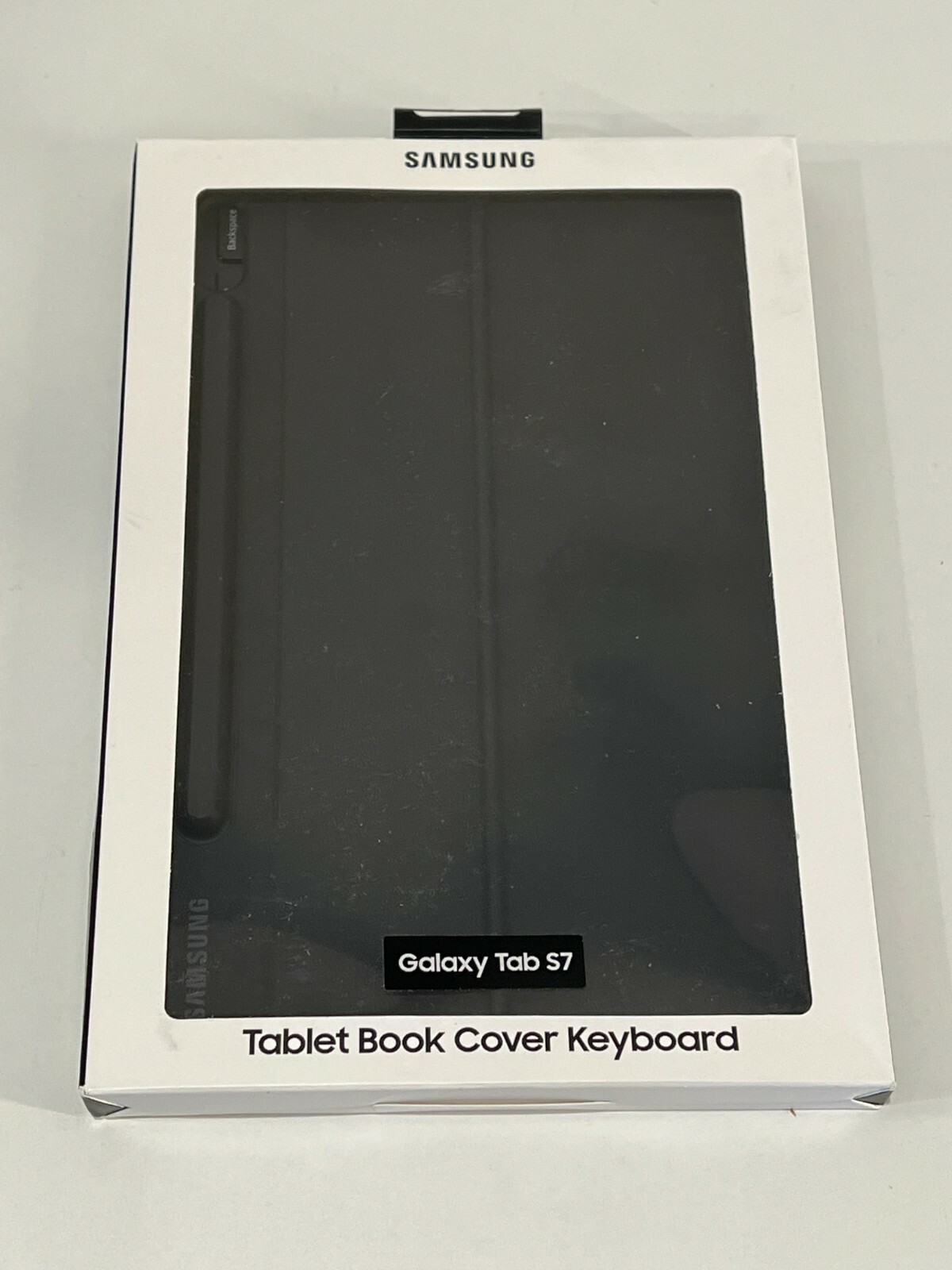 GENUINE Samsung Galaxy Tab S7 EF-DT870UBEGUJ Book Cover Keyboard Black OPEN BOX