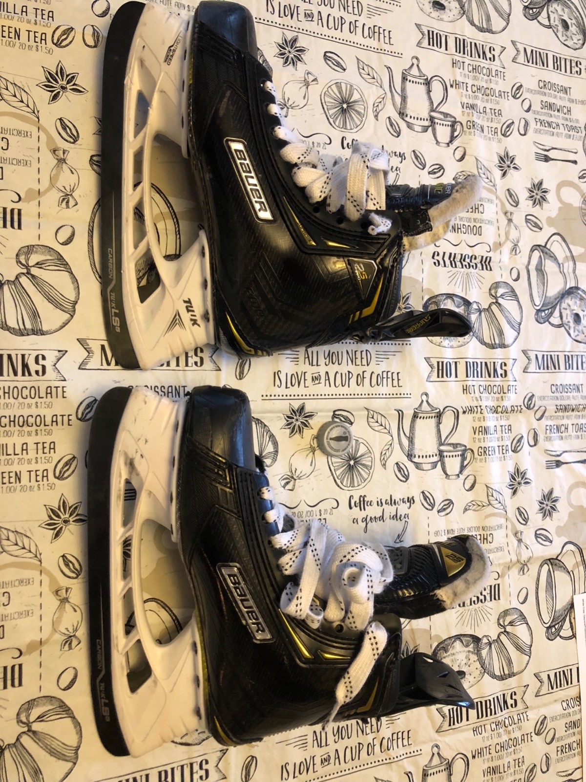 Bauer 2s pro supreme skate size 5