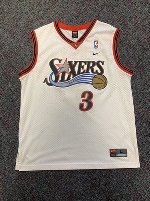 allen iverson jersey mens small