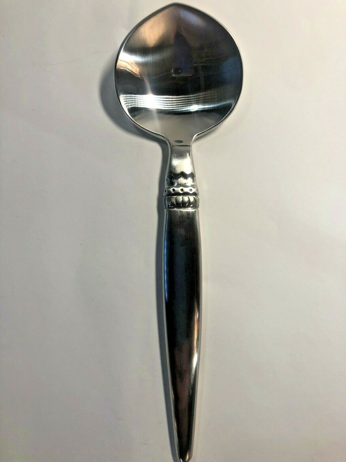 Lisa Jenks Lunt Harlequin Sugar Spoon Stainless Steel
