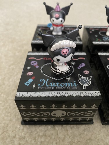 8個セット未開封　KUROMI サンリオ　フィギュアBOX Kuromi Party Jewelry Box Toy Figurine Collectible Sanrio