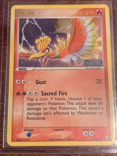 ⭐️ひろ Ho-Oh Pokemon Card Holo 27/115 2005 | eBay