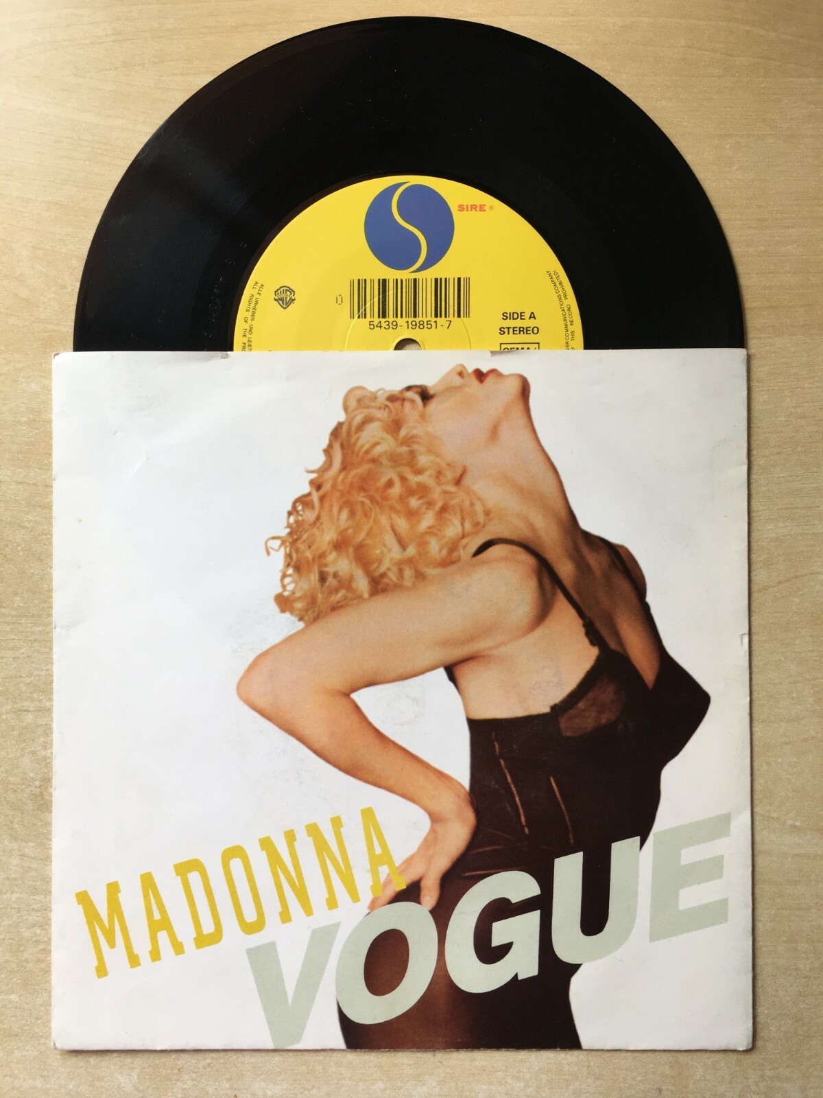 Madonna Vogue ピクチャーレコード 7” Madonna Vogue ピクチャーレコード 7”
