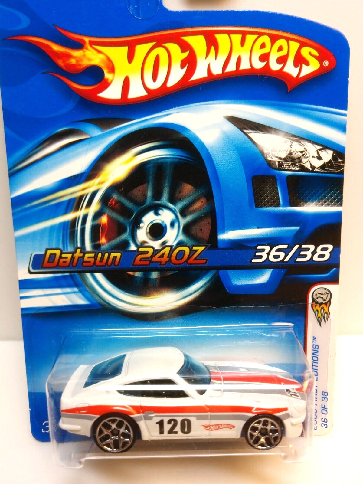 2006 Hot Wheels First Editions Datsun 240Z White #036 VHTF