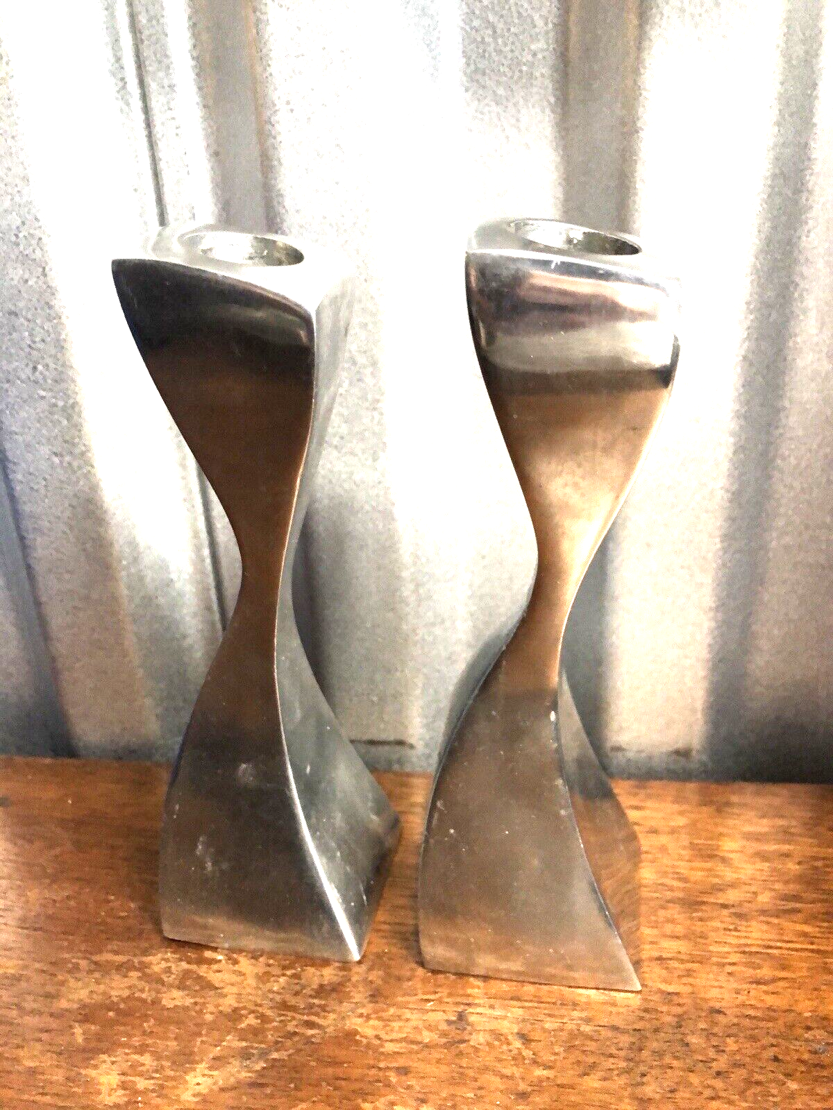 1997 VINTAGE CEC LEPAGE 5 INCH CANDLESTICKS MOMA Museum of Modern Art