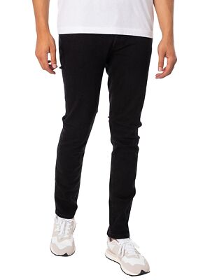 

Мужские джинсы Glenn Original 356 Slim Jack - Jones, черные, Черный, GLENN-356