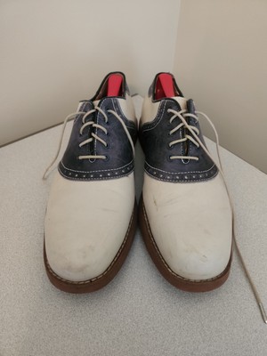 Vintage Florsheim Leather Saddle Shoes 