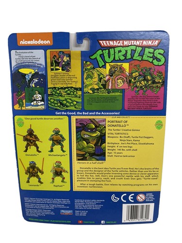 Teenage Mutant Ninja Turtles - Donatello Classic 2021 5&rdquo; Figure Playmates Toys