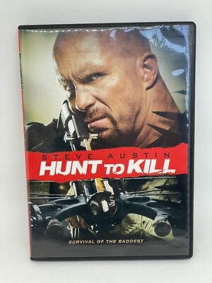 HUNT TO KILL (DVD, 2010) STEVE AUSTIN, Eric Roberts, Gary Daniels VERY GOOD, WS