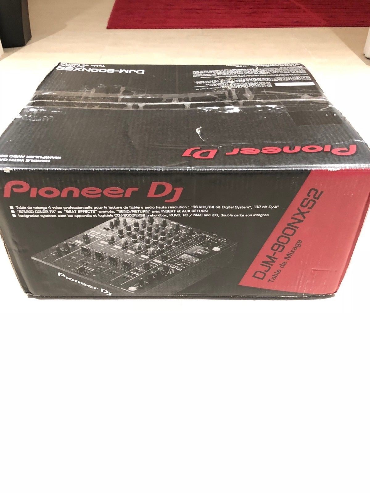 Pioneer DJM-900NXS2 4 Channel Digital Pro DJ Mixer Black DJM 900NXS2 Brand New