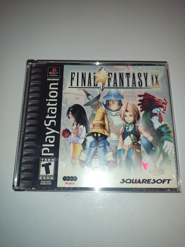 Final Fantasy IX 9 PlayStation 1 PS1 Squaresoft All 4 Disc