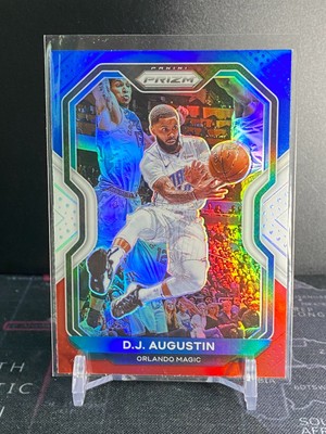 2020-21 Prizm DJ Augustin Red White Blue Prizm #161 Orlando Magic