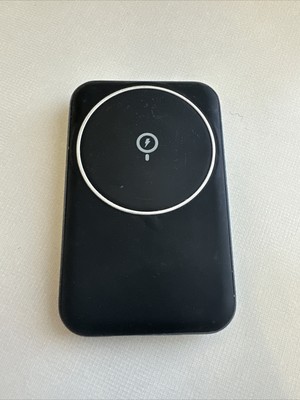 Momax Q.Mag 7200mAh Magnetic Wireless Power Bank Black
