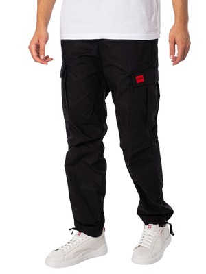 

Мужские брюки карго HUGO Garlo, черные, Черный, 50490571-10228155-001