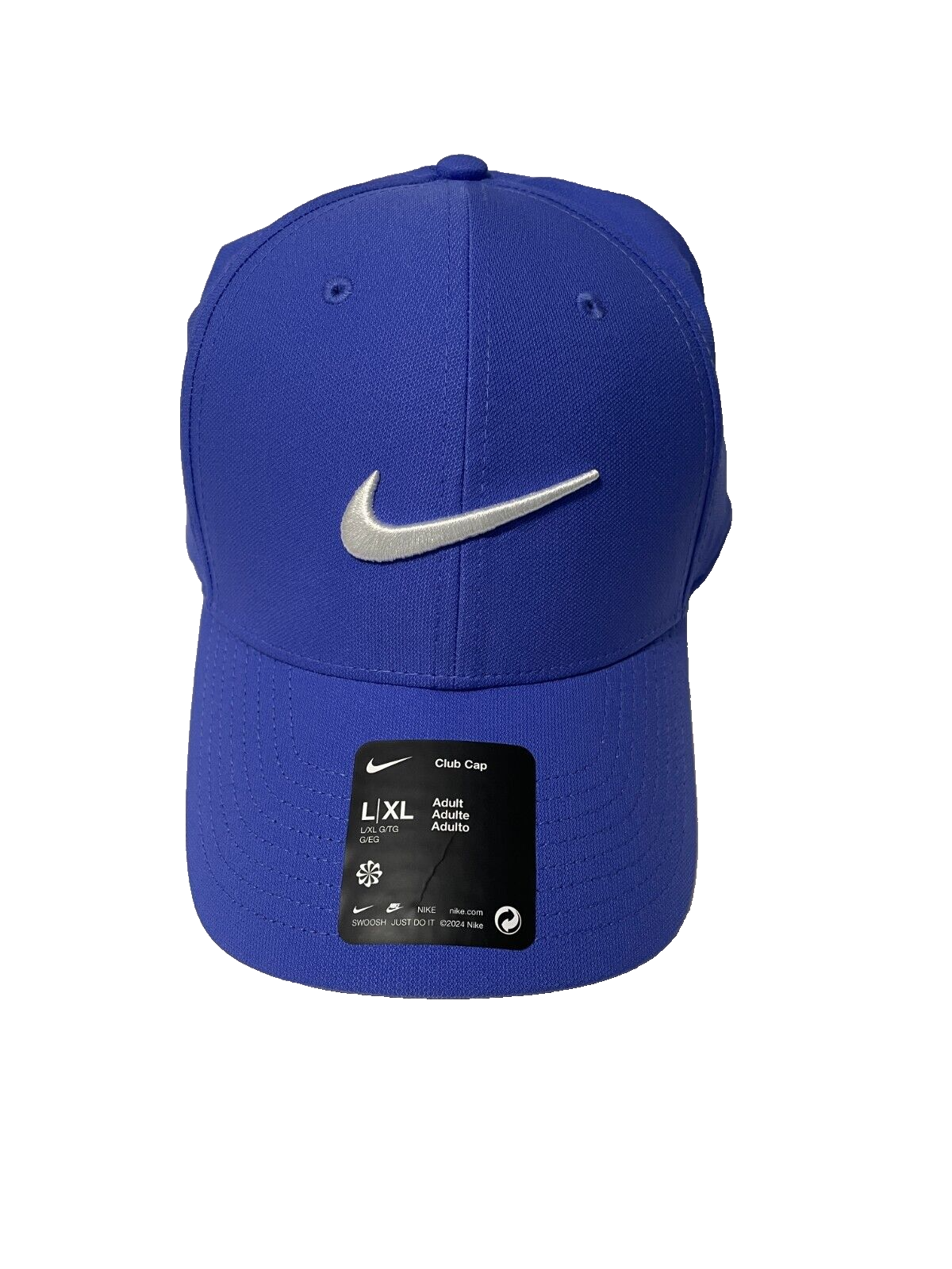 Nike Hat Mens Adjustable Dri FIT Club Cap Structured Swoosh Jade Marine Blue Nike Hat Mens Adjustable Dri FIT Club Cap Structured Swoosh Jade Marine Blue