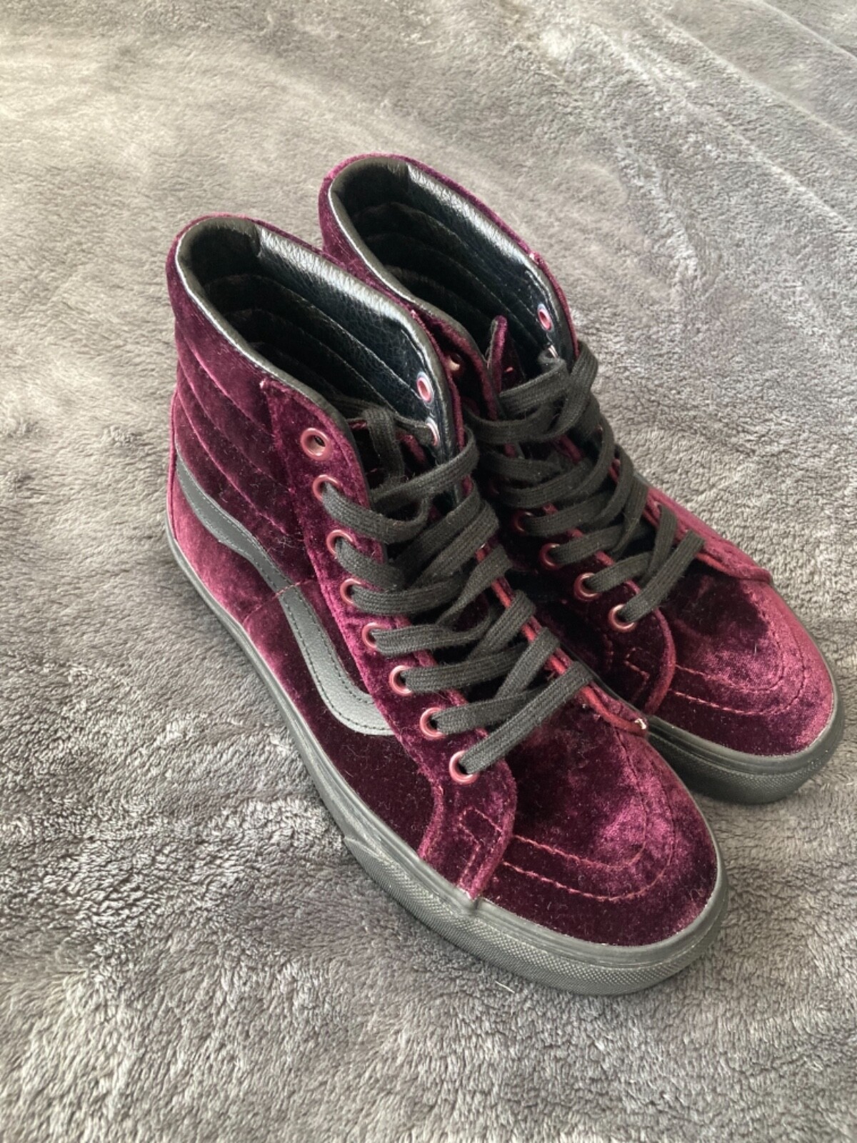 Velvet sk8-hi vans | eBay Velvet sk8-hi vans | eBay