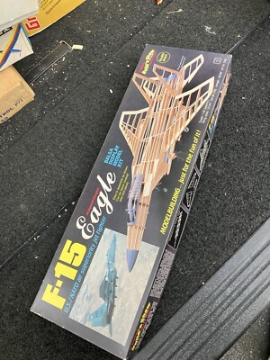 Guillows F-15 Eagle Balsa Model Airplane For Jet Engine