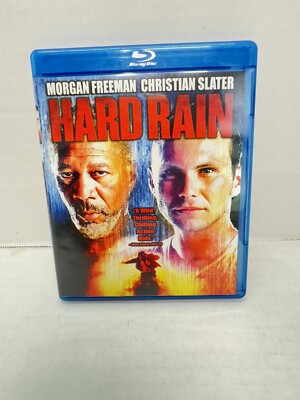 Hard Rain Blu-ray Disc Morgan Freeman 1998 Christian Slater OOP