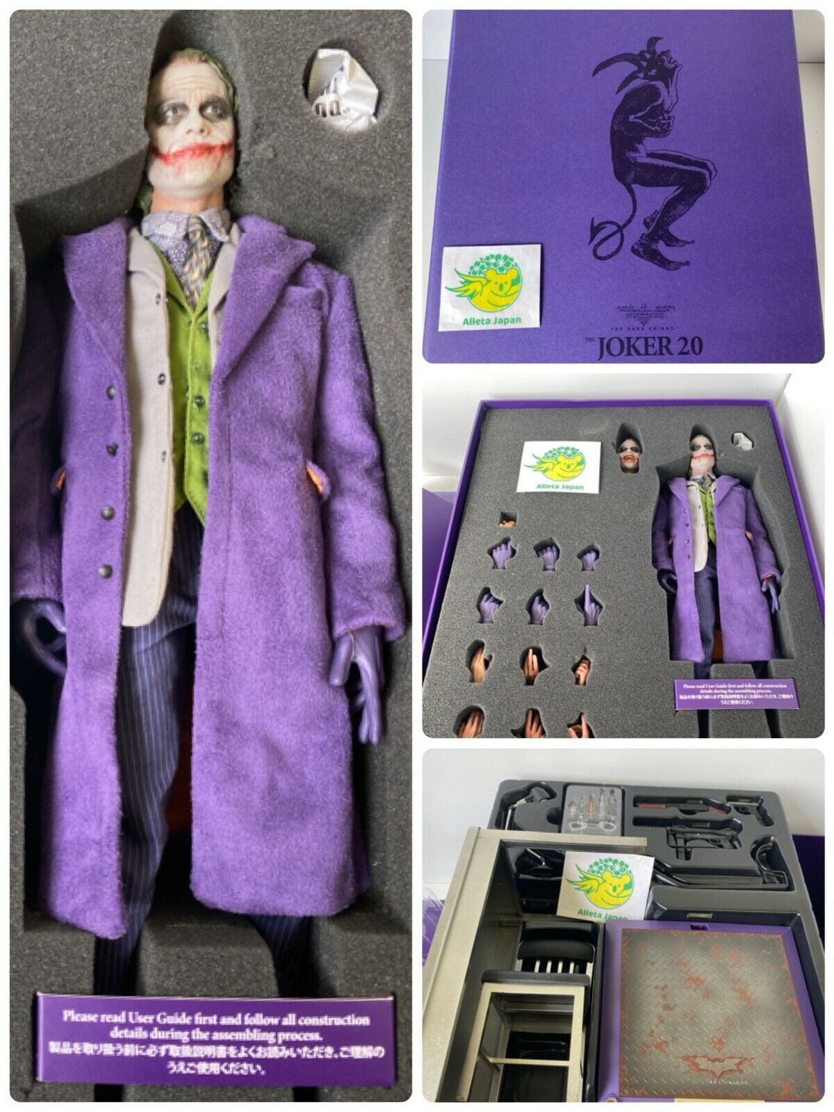 Movie Masterpiece Hot Toys THE JOKER 1/6 BATMAN DX11 Action Movie Masterpiece Hot Toys THE JOKER 1/6 BATMAN DX11 Action
