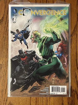 CONVERGENCE # 1 DC COMICS 2015 SCOTT LOBDELL
