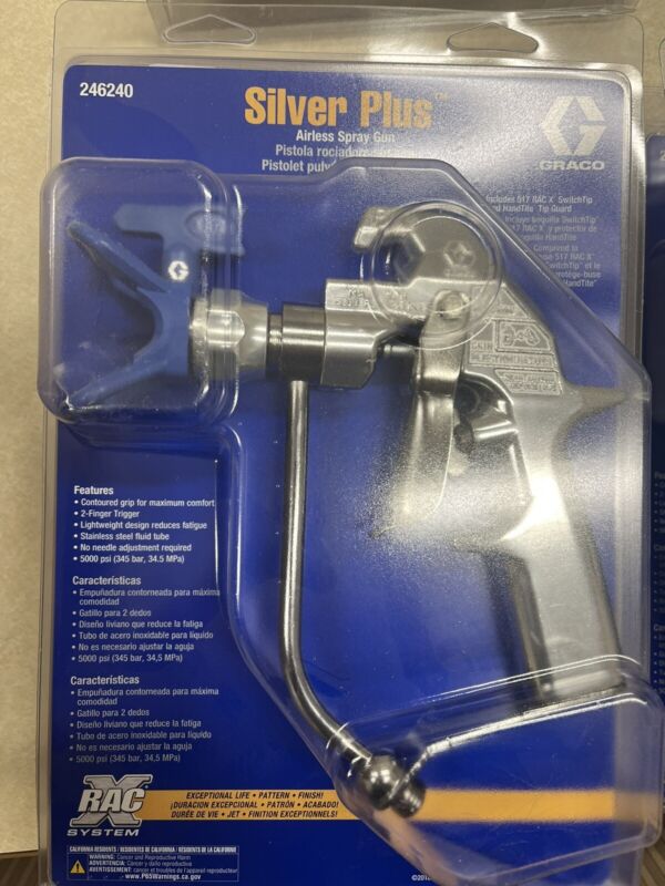 New Graco RAC X Contractor  PC Airless Paint Spray Gun 17Y042  Upgraded 288420