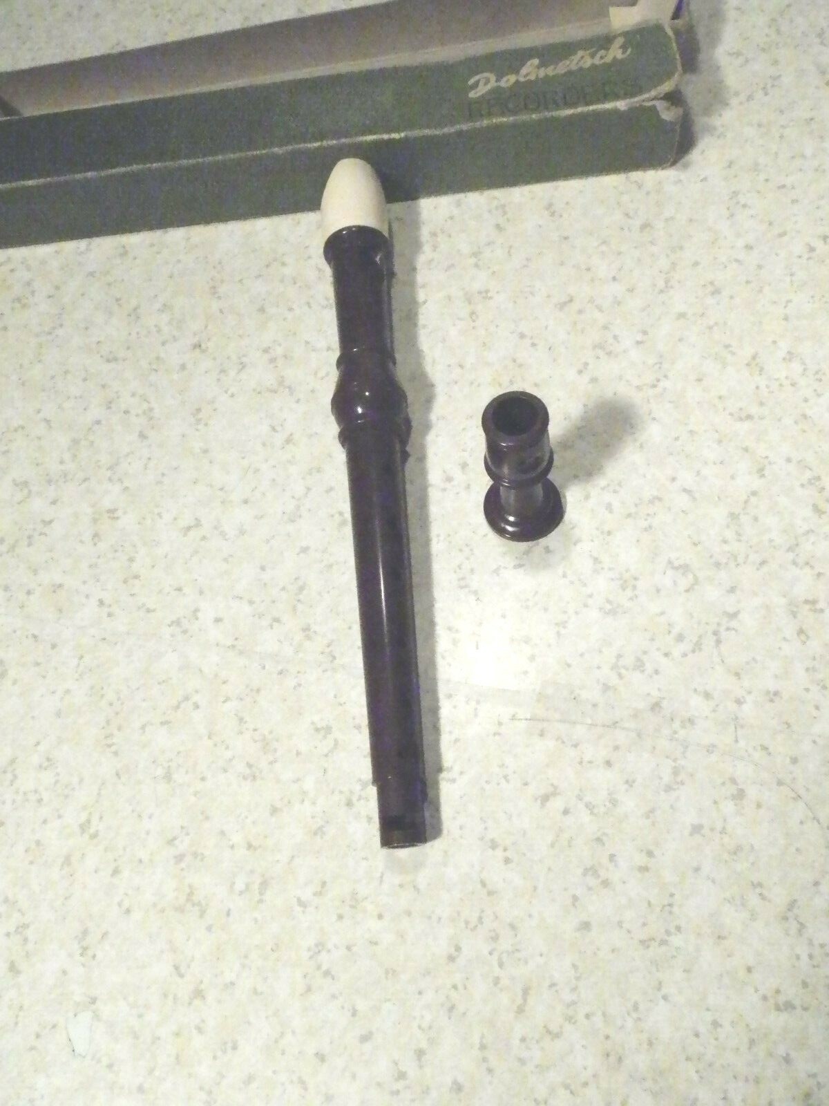 VINTAGE DOLMETSCH DESCANT RECORDER #3499 MADE IN ENGLAND WITH ORIGINAL BOX