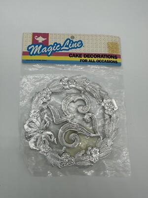 Magic Line Vintage 1993 Cake Decoration Wedding Anniversary 25