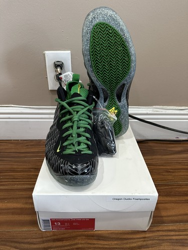 oregon ducks foamposite size 12