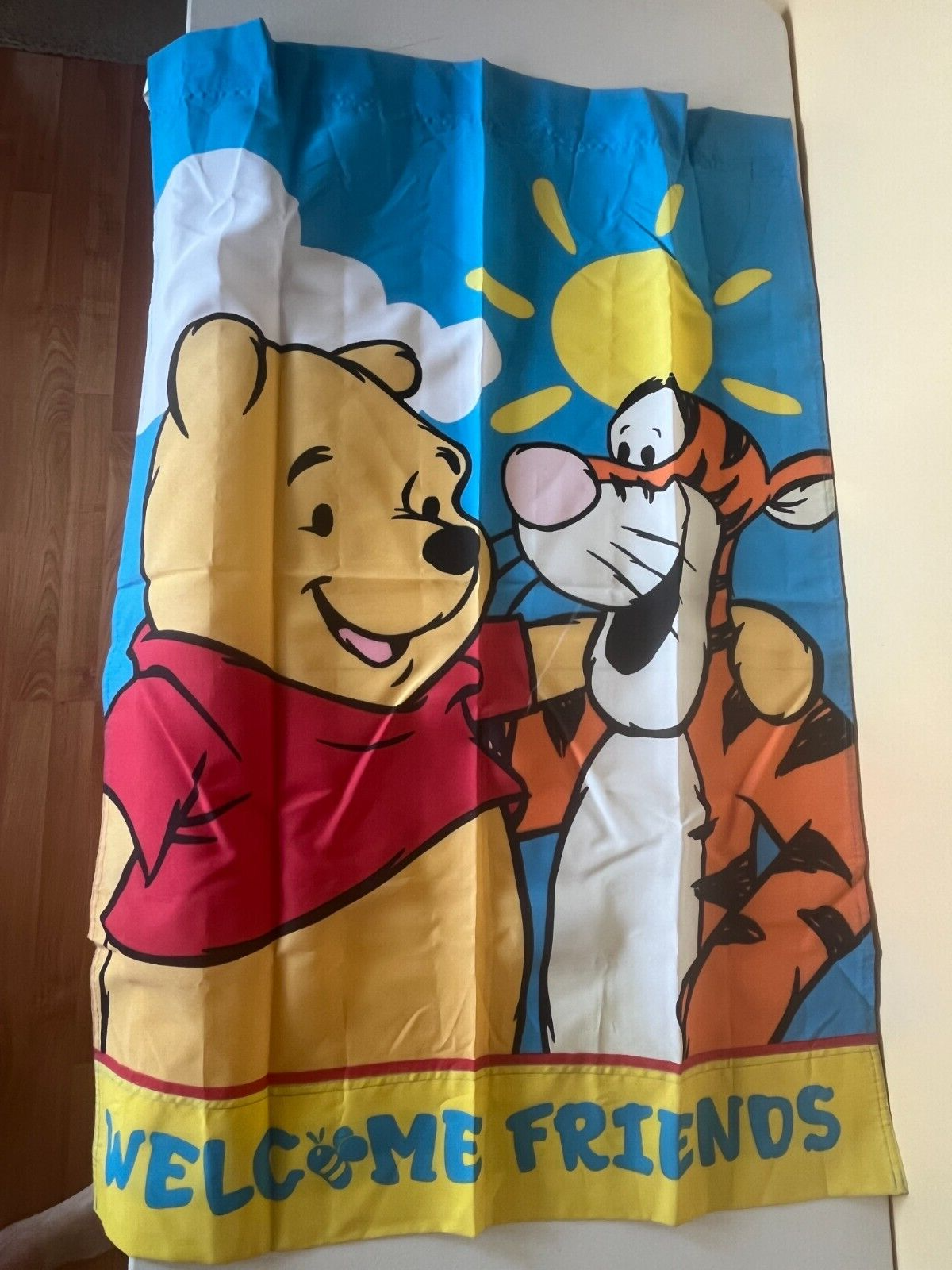 Winnie the Pooh Welcome Friends Disney Garden Flag 28