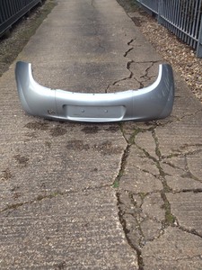 Ford ka rear bumper silver