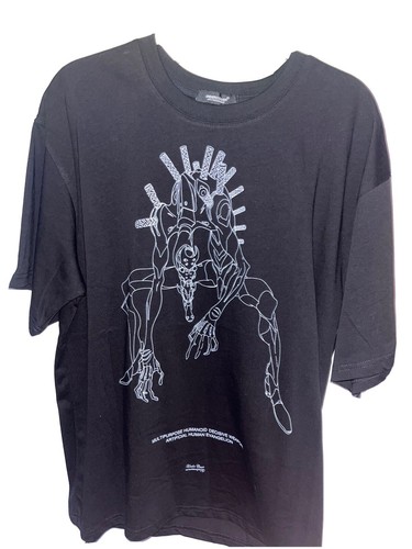 EVANGELION X UNDERCOVER SHIRT XL SIZE BLACK TAKAHASHI