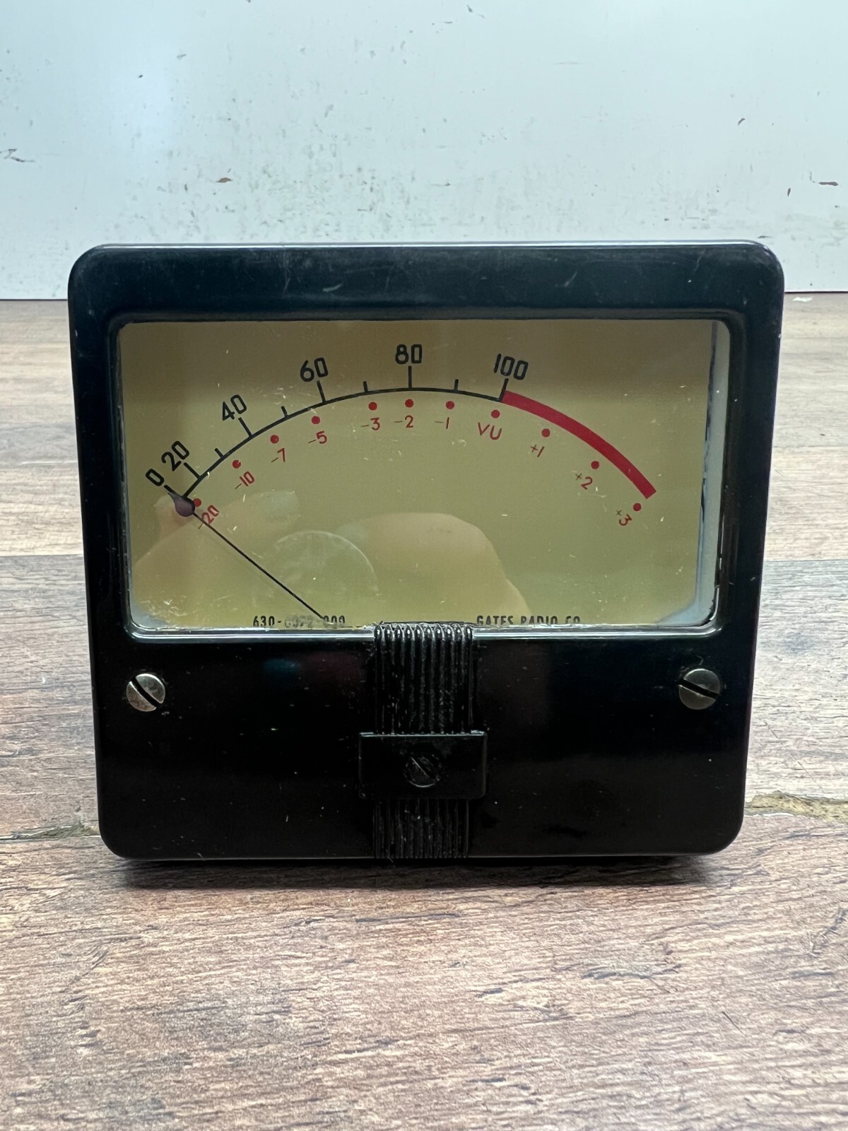 Simpson Vintage VU Meter Illuminated Gates Radio 630-0072