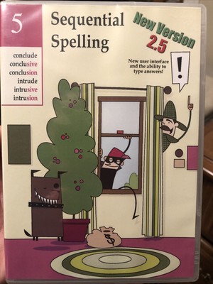 NEW SEALED Sequential Spelling Volume￼ 5 New Version 2.5 DVD-Rom PC Mac iPad￼￼