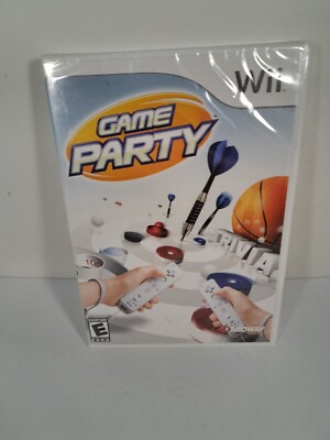 Game Party (Nintendo Wii, 2007) Factory Sealed