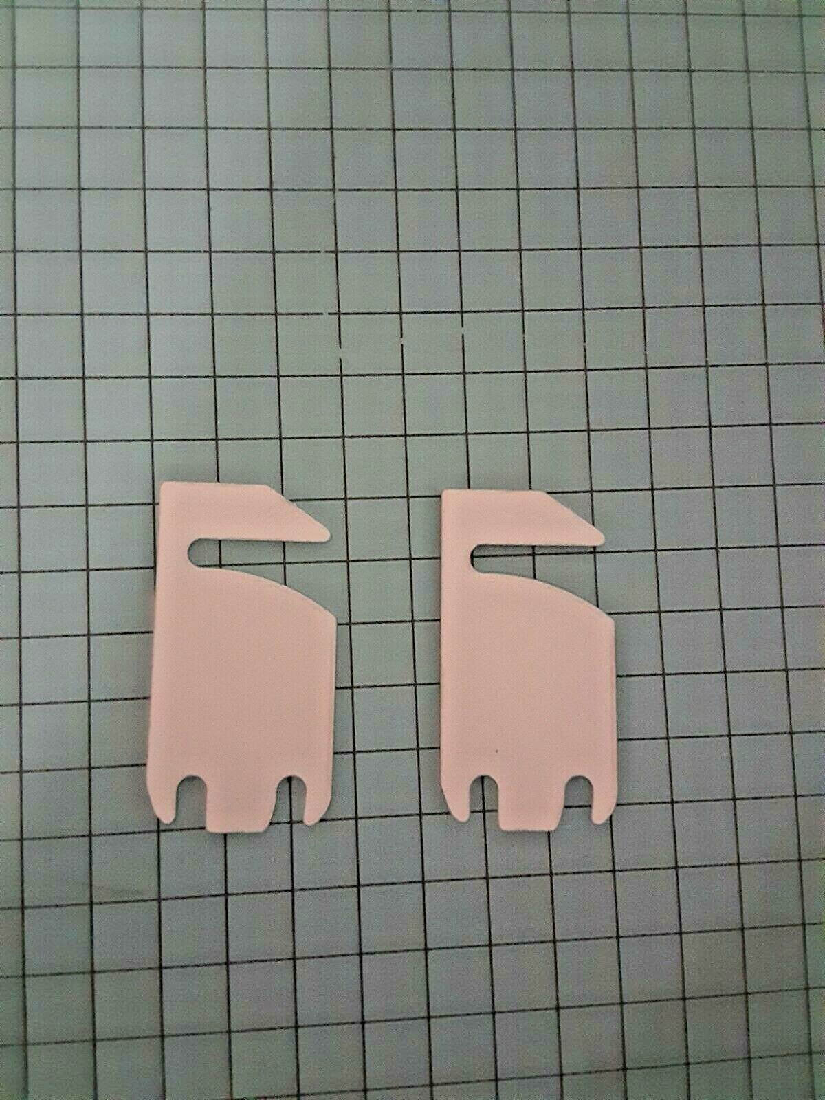 2 Pak) SubZero Refrigerator Bottom Door Hinge Shim Genuine