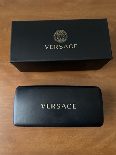 Pre-owned Versace Man Sunglasses, Black Lenses Metal Frame, 57mm (0ve2212, 10027p) In Brown