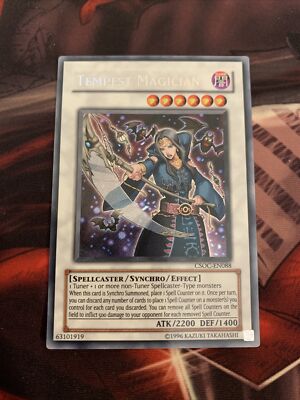 yugioh Tempest Magician CSOC-EN088 Secret Rare Unlimited Edition