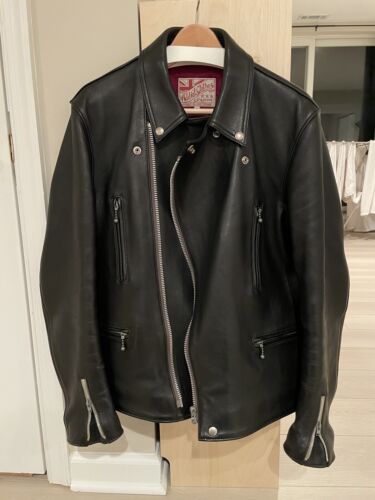 Addict Clothes Japan AD-02L DOUBLE RIDERS JACKET (LONG TYPE) (SHEEP) Addict Clothes Japan AD-02L DOUBLE RIDERS JACKET (LONG TYPE) (SHEEP)