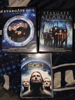 Stargate Complete Series DVD Mega Set of STARGATE SG-1, ATLANTIS