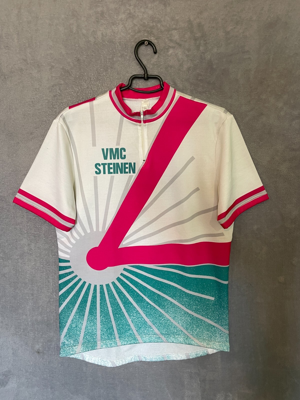 Steine vintage Cycling Jersey Multicolor Polyester Trikot Mens