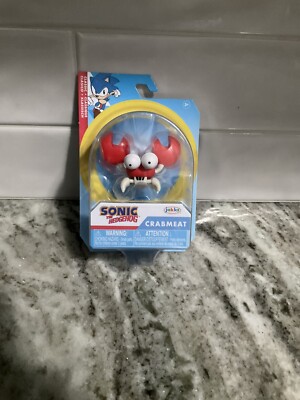Sonic The Hedgehog Crabmeat Action Figure Jakks Pacific 2.5'' New