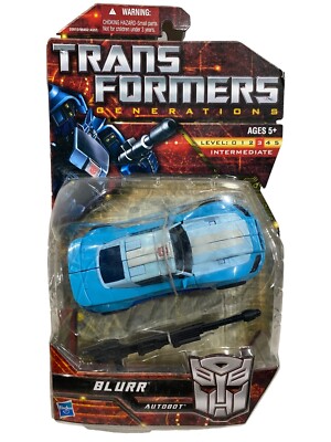 Transformers Generations Deluxe Class Blurr Action Figure NEW 2010 Blur